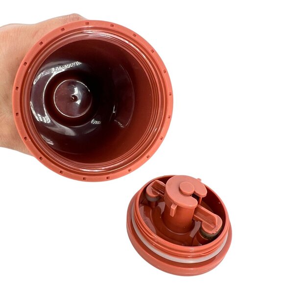 Starbucks Terracotta Triangle Recycled Plastic Tumbler 16 Oz With Lid - Picture 7 of 8